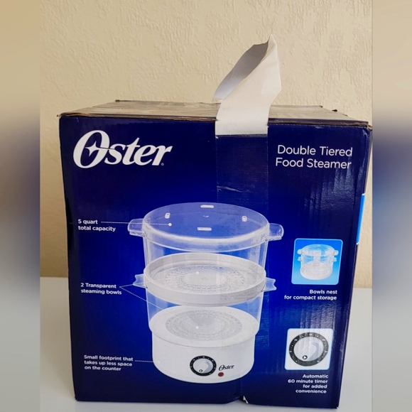Oster Kitchen New Oster Double Tiered Food Vegetable Electric